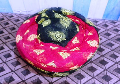 Rajasthani designing Pagdi,Rajasthani Safa Turban, Traditional Indian Groom Headwear, Royal Wedding Pagdi