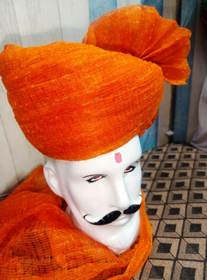 Rajasthani Pagdi,Rajasthani Safa Turban, Traditional Indian Groom Headwear, Royal Wedding Pagdi